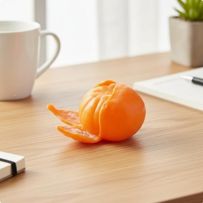 Frucht Quetschball hohe Elastizität Quetschspielzeug Scherzartikel