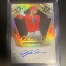 Panini 2025 Flawless Shadow Signatures Dylan Crews Auto #05/10 SS-DC