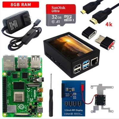 Raspberry Pi 4 Model B Retro Gaming Kit | 8GB RAM | For RetroPie