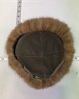 Vintage Women's Brown Caramel Mink Fur Trim Hat — photo 2