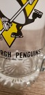 Vintage 1991 Pittsburgh Penguins Glass Mug NHL Hockey  — photo 2