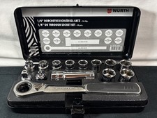 Wurth Pass-through Socket Ratchet Set 07131300