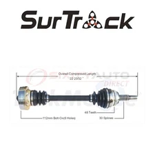 SurTrack TO-8151 CV Axle Shaft for Constant Velocity qs