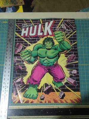 Vintage The Incredible Hulk Poster - 24'' x 18''-1978- Romita