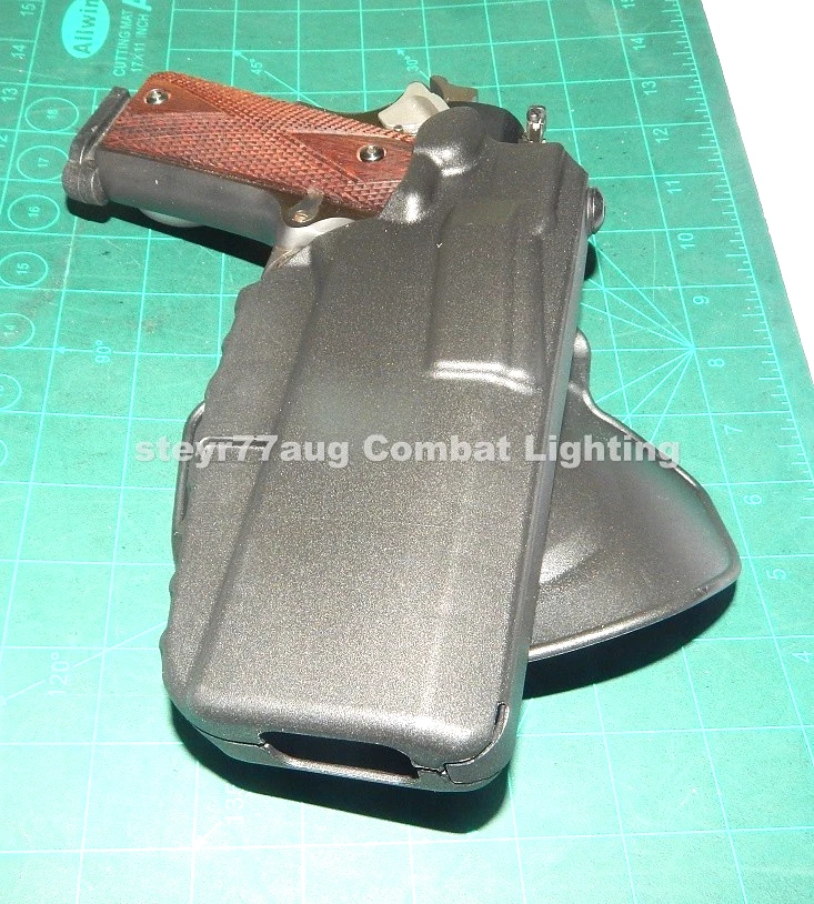 Safariland 7378-53-411 RH Belt Paddle Thumb Break Holster Colt 5" 1911 & Similar - Image 2 of 4