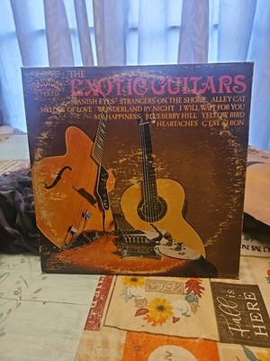 The Exotic Guitars (1968, LP. 33 RPM, LP Record) Ranwood RLP-8002