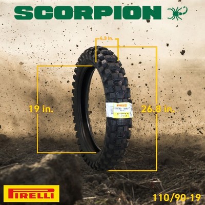 Pirelli Scorpion MX Extra X 80/100-21 & 110/90-19 Motorcycle Tires