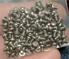 # 2-56 x 1/8 Machine Screws – Pan & Button Head Phillips Mixed Qty 100