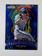 2022 Panini Prizm Illumination Corey Seager #IL-5 Blue Mojo Prizm /199
