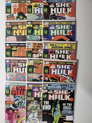 THE SAVAGE SHE-HULK Lot #1-14 & 25