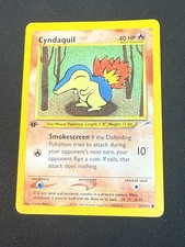 1st edition Cyndaquil 61/105 Neo Destiny Regular on eBay