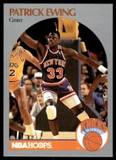 Patrick Ewing 1990 Hoops Knicks  Knicks NBA READ FREE SHIPPING AutographDen