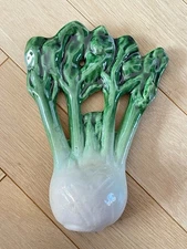 Antique Fennel Ceramic Slipper Hanging Vegetable Kitchen Decor