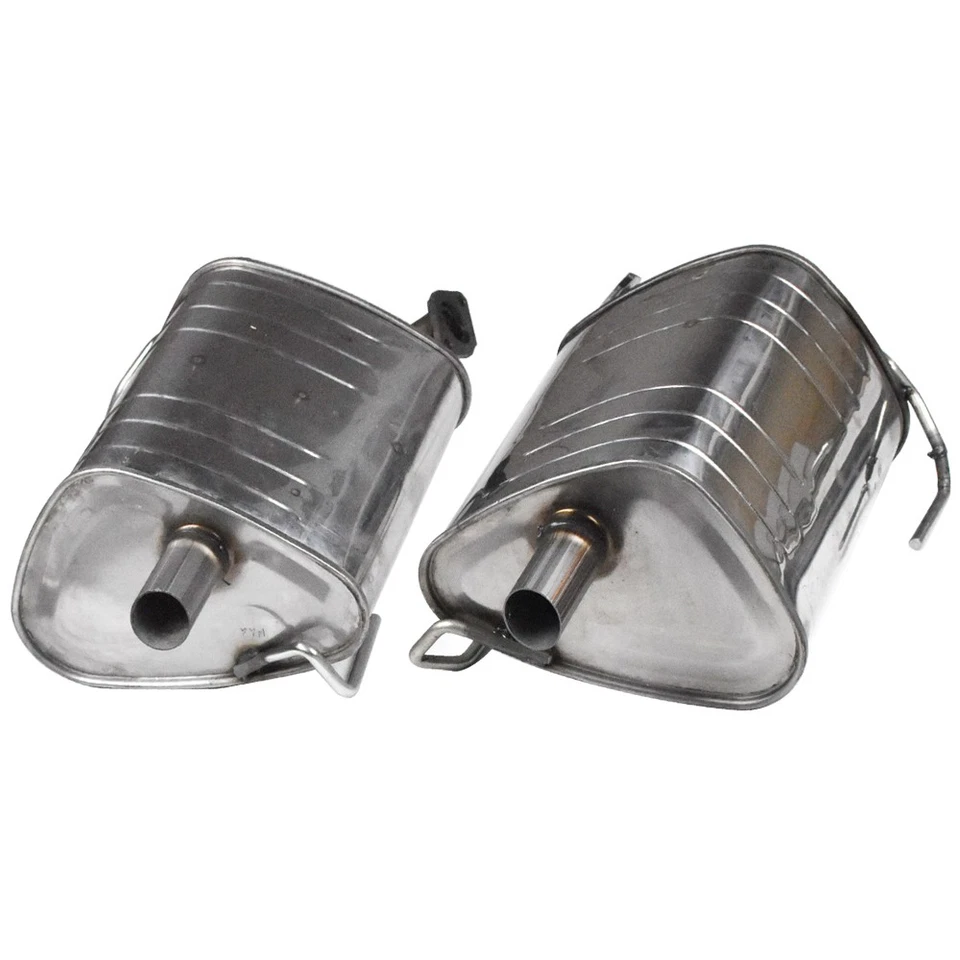 Fits for 2009-2013 Subaru Forester 2.5L Natural Dual Exhaust System Mufflers - Image 3 of 4