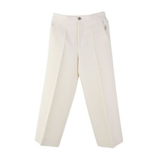 Gucci Straight Wide Trousers Tweed Pants Size 38 37160-2 156051489