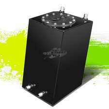 3 Gallon Lightweight Black Aluminum Bottom Feed Gas Fuel Cell Tank 8x8x13