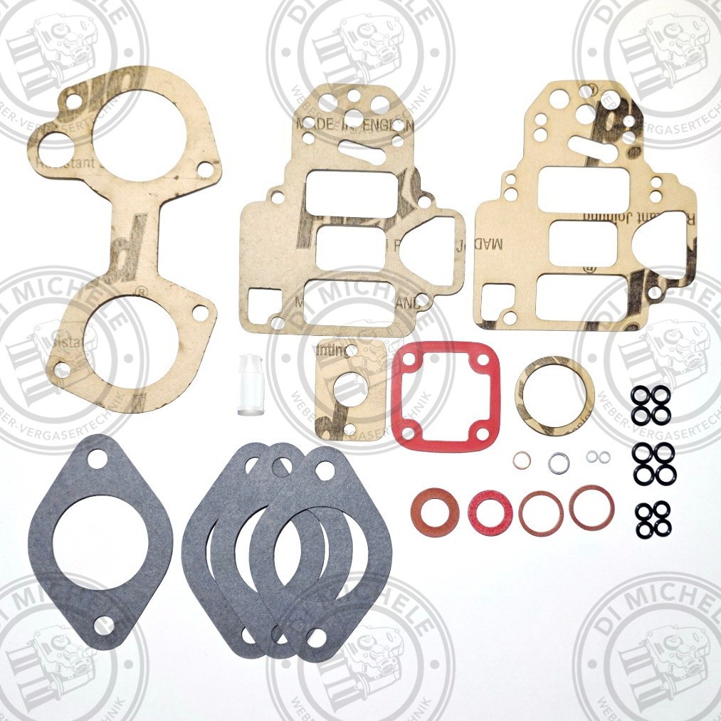 40 Dcoe Weber Carburetor Profi-Kit, Made IN Bologna, Wartung-Kit, Gasket, , 0285