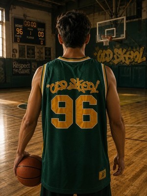 Old Skool Jersey Size XL Men's Short Sleeve Shirt