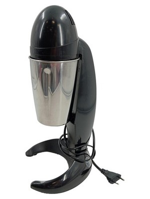 QUIGG GT-MSM-02 Milchaufschäumer Schwarz Edelstahl Kunststoff Netzbetrieb