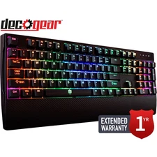Deco Gear MECHBRD100 Mechanical Gaming Keyboard w/ 1 Year Extended Warranty