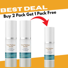 Sun Coast Sciences Total Package Serum w/ Vitamin C Hyaluronic Acid Tri 3 pack