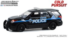 2013 FORD POLICE INTERCEPTOR UTILITY "COLD PURSUIT" MOVIE 1/43 GREENLIGHT 86637