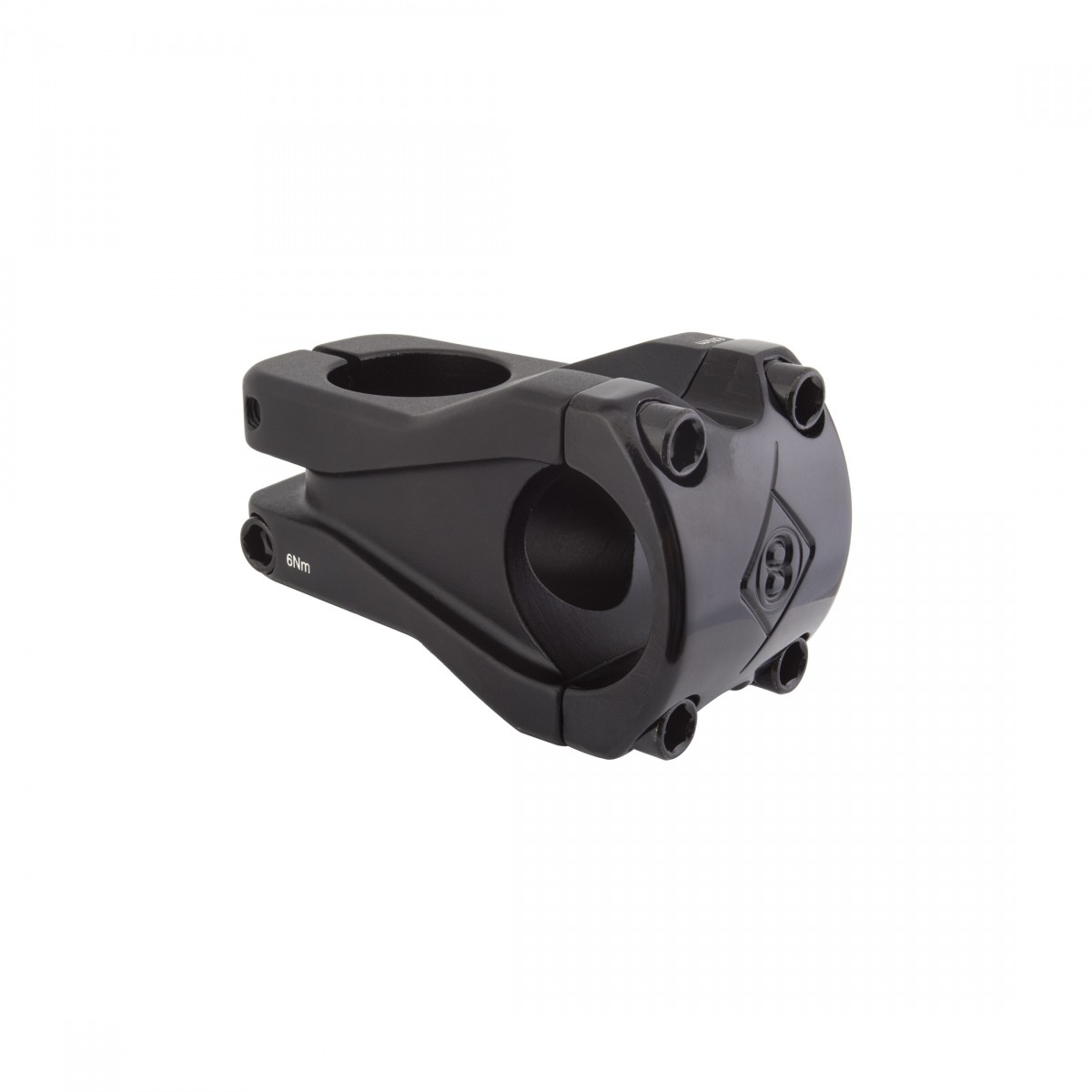 Origin8 Fix8 OS Stem Bar Clamp 31.8mm 50mm 0 Deg Blk Aluminu