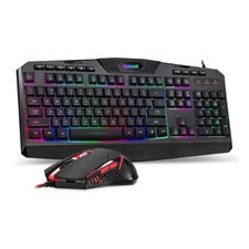 Redragon S101 RGB Gaming Keyboard M601 Mouse Combo Set Backlit Programmable