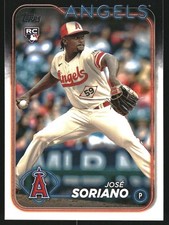 2024 Topps Baseball Rookie Card Rc 15 Jose Soriano