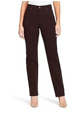 Nwt Gloria Vanderbilt Amanda Original Slimming Jeans Size 6 In Coffee Roast