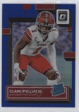 2023 Panini Chronicles Draft Picks Blue Prizm 17/99 Clark Phillips III #22 0c2