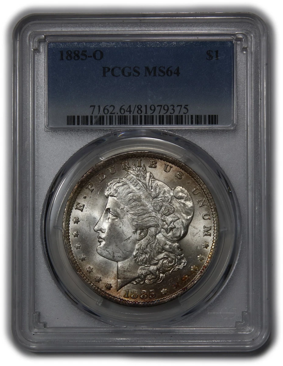 MS 64 Graded 1885 Year Morgan US Dollars (1878-1921) for sale | eBay