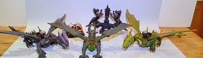 3 Mega Bloks Krystal Wars Dragons (inkl. Kristalle) & 2 Teile - bitte Beschreibung lesen