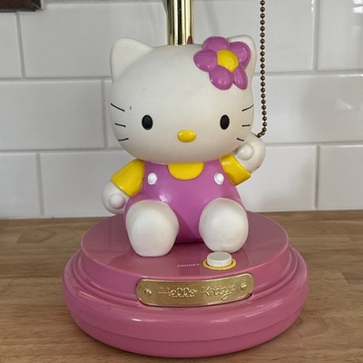 Vintage Hello Kitty Table Desk Lamp Sanrio  2009, Missing Shade! Works!