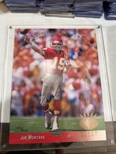 1993 Upper Deck SP - Joe Montana Chiefs Autographed Limited #122 /500