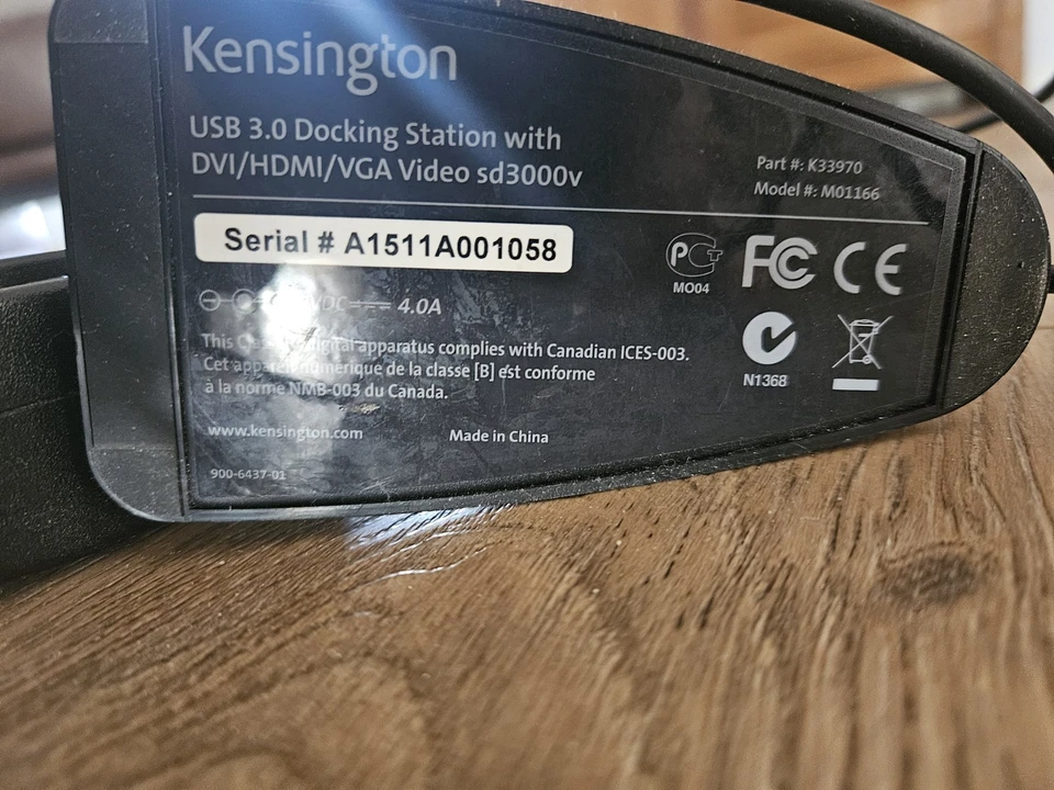 Docking Station Kensington USB 3.0 - Bild 4 von 4