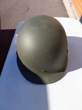 Austrian M1 Helmet w/ Liner M58 M75 Military Steel Helmet Cold War Surplus