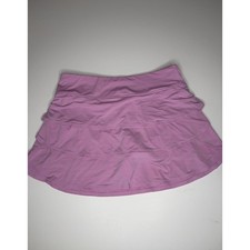 Ideology Women's Pink Athleisure Ruffle Skort L