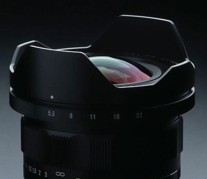 Lente de enfoque único asférica Voigtlander Heliar-Hyper Wide 10 mm F5,6 montura VM Foto 3 de 4