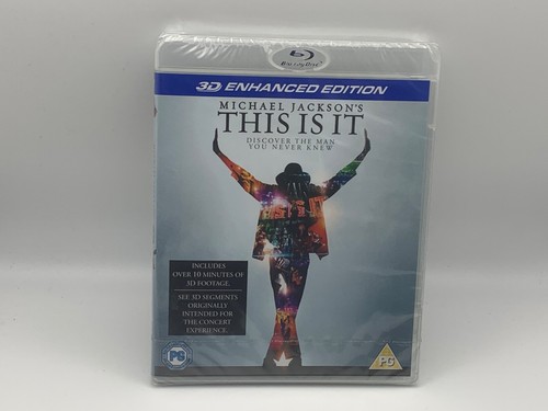 Michael Jackson – Michael Jackson's This Is It Blu-ray, Promo Sealed