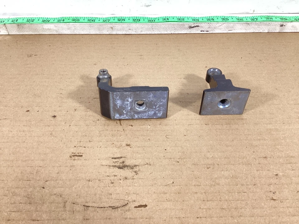 2011-2016 BMW 528i 535i 550i Rear Left Door Upper / Lower Hinges 7185633 OEM . - Image 4 of 4