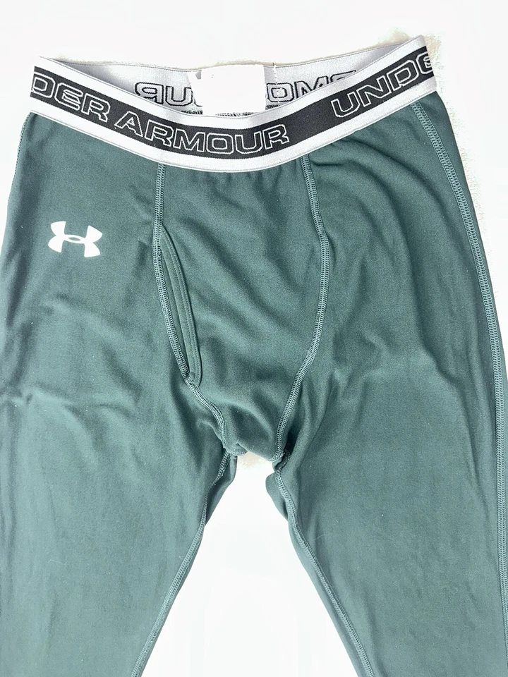 Ropa Under Armour Performance Niños Grande Cazador Verde Dri-Fit Térmica Juvenil Foto 2 de 4