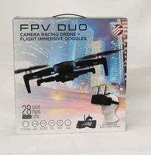 FPV Duo Camera Racing Drone Plus Flight Immersive Goggles