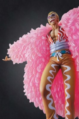 MegaHouse - ワンピースP.O.P DX DONQUIXOTE-DOFLAMINGO Megahouse P.O.P One Piece NEO-DX Donquixote Doflamingo 1/8