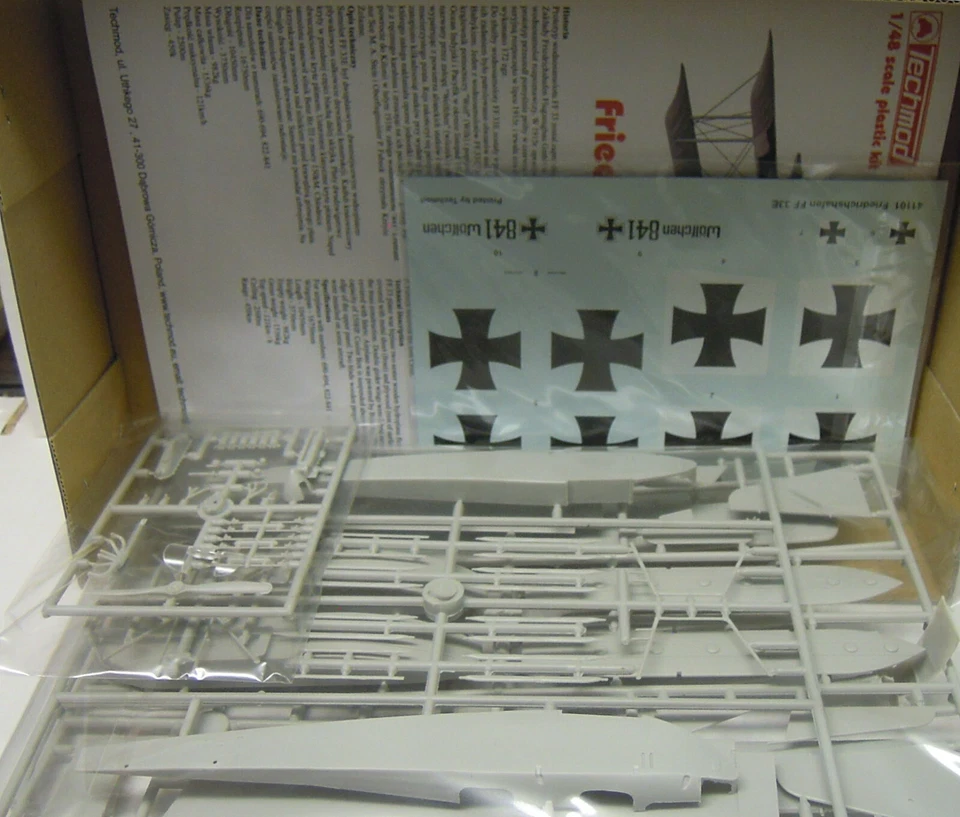 Friedrichshafen FF-33E, 1:48, Techmod, Plastica, Nuovo - Immagine 2 di 2