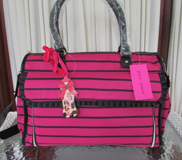 betsey johnson baby bag