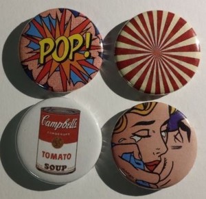 pop art pins