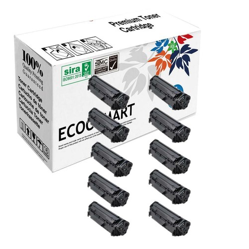 10 pack Q2612X Toner Cartridge fits HP 1022 1020 1012 1018 3055 n nw