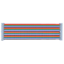 20cm 40 PIN Way GPIO Rainbow Ribbon Cable for Raspberry Pi Model B / Model B -