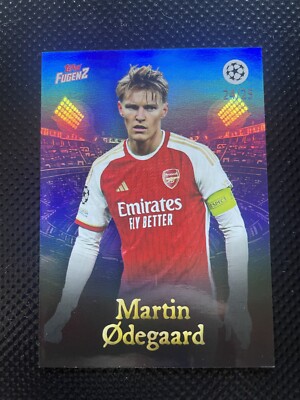 Topps Fugenz UCC 2023/24 Martin Odegaard Numbered /25 Arsenal 